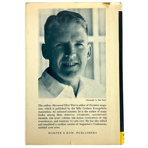 Not Me God By Sherwood Eliot Wirt Hardcover 1966 Vintage Book Harper & Row - Picture 3 of 4